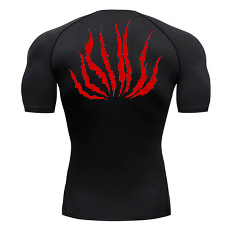 Graphic Print Athletic Quick D - Base Layer Top review and price