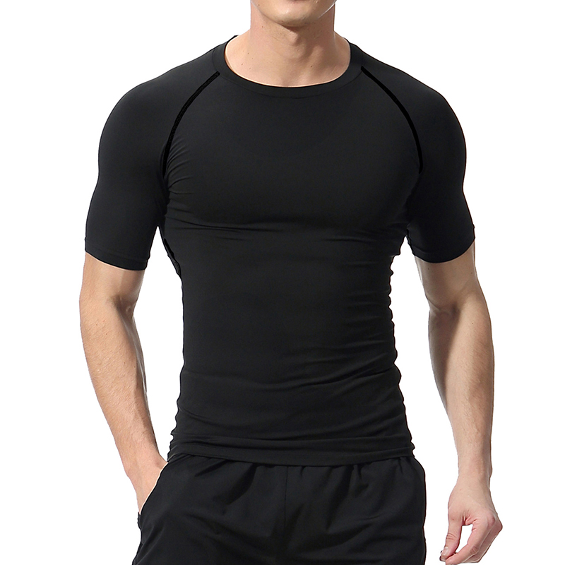 Graphic Print Athletic Quick D - Base Layer Top review and price