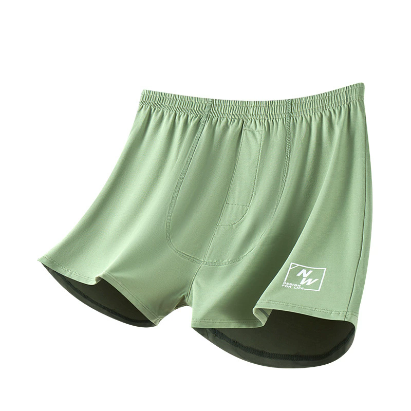 Solid Color Men Underwear Boxe - Boxer Shorts Modal review and price