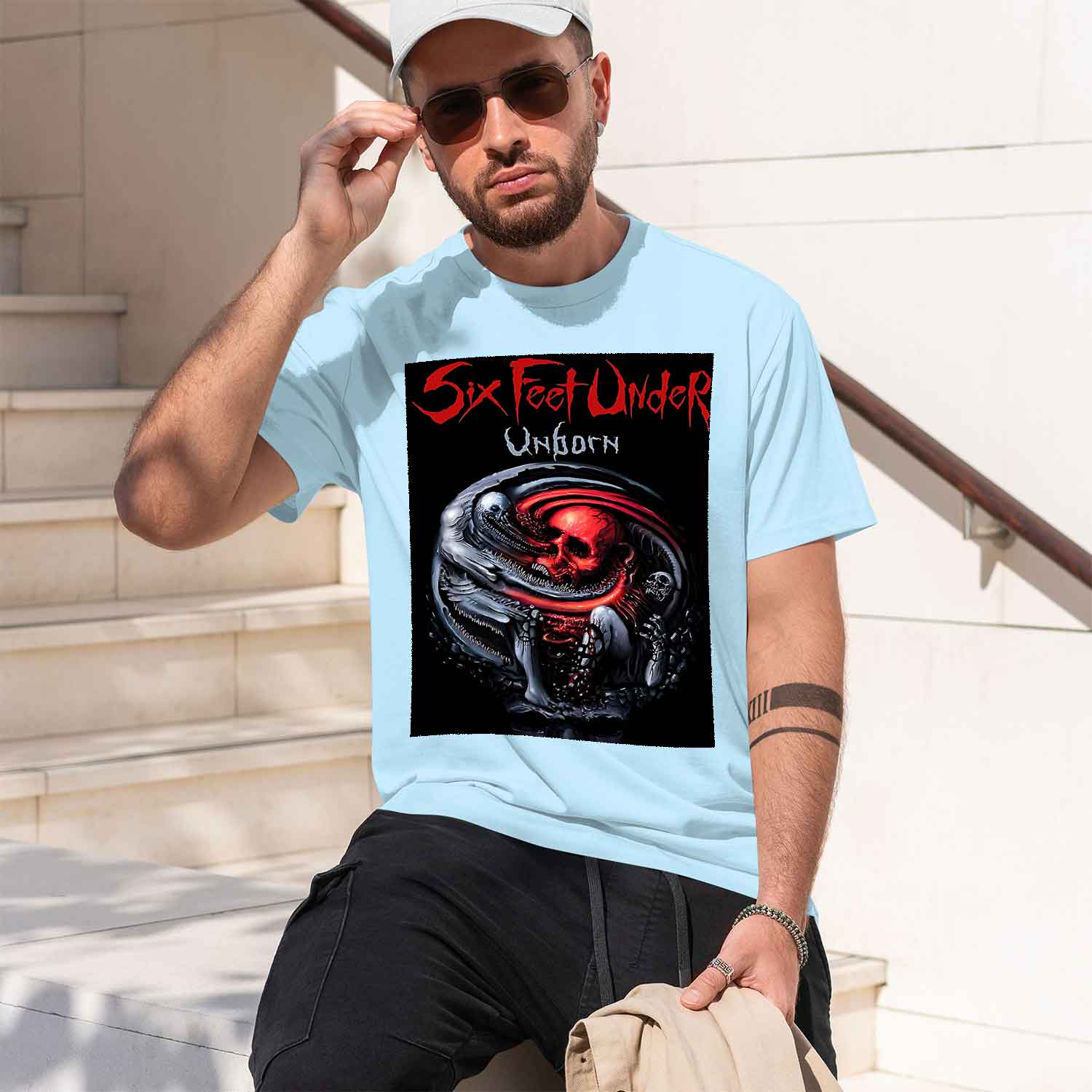 Six Feet Under – Unborn back 2 - Undershirt Crew Neck review and price