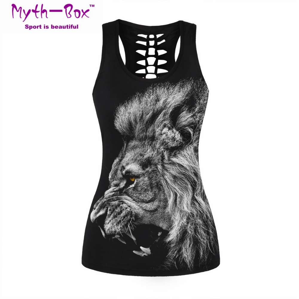 Women Sport Vest Bad Cat Print - Sleeveless Undershirt review and price
